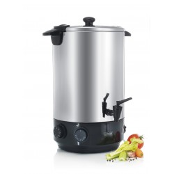 Kitchen chef - stérilisateur de bocaux électrique avec cuve inox robinet et  minuteur 31l 2100w kcpst31ix - kcpst31ix - Conforama