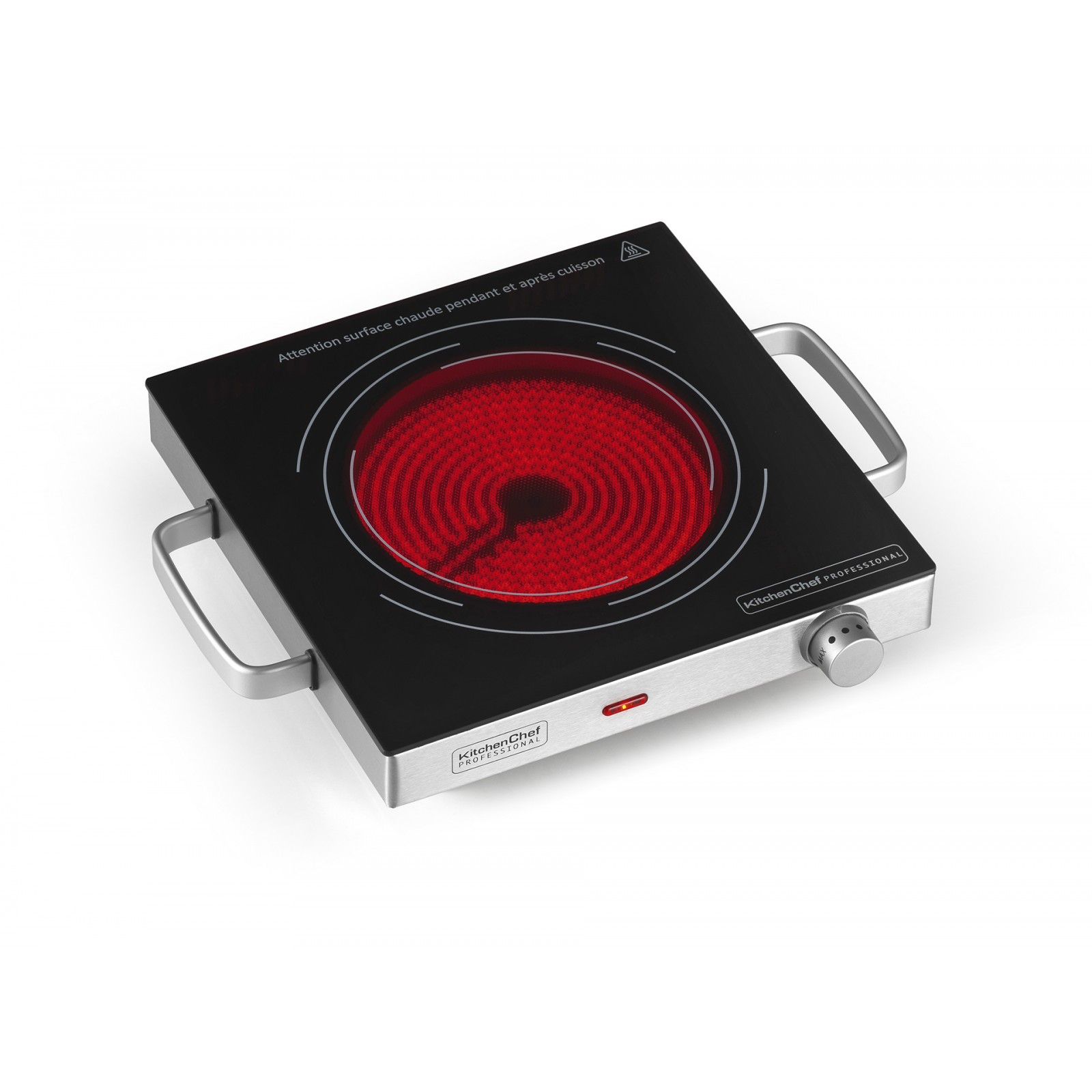 PLAQUE VITROCERAMIQUE 1 FOYER KCP_PV2000