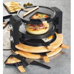 Kuchenprofi - Vista8 Appareil à Raclette (8 pers) - Les Secrets du Chef