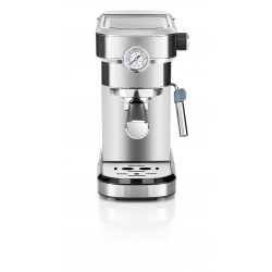 Kitchen chef - cafetière programmable isotherme avec broyeur 12 tasses  1000w inox kcp4266 - kcp4266 - Conforama